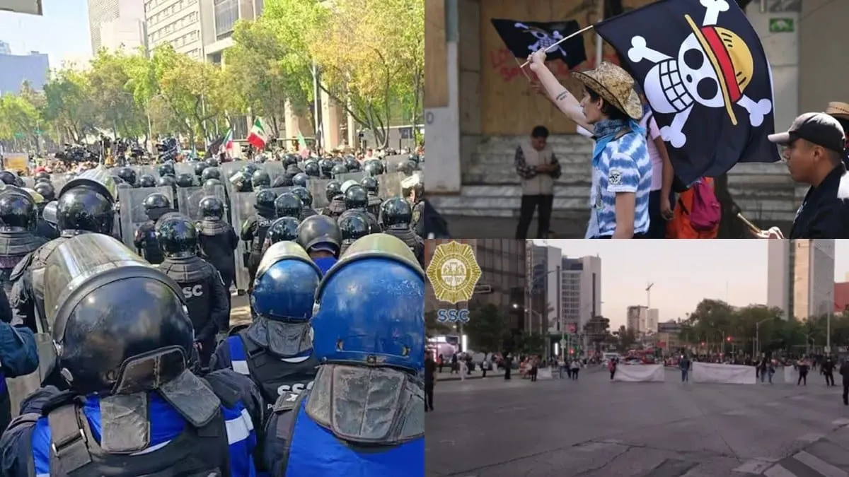 Silenciados: Gobierno y miedo digital desinflan la segunda marcha de la Generación Z en la CDMX