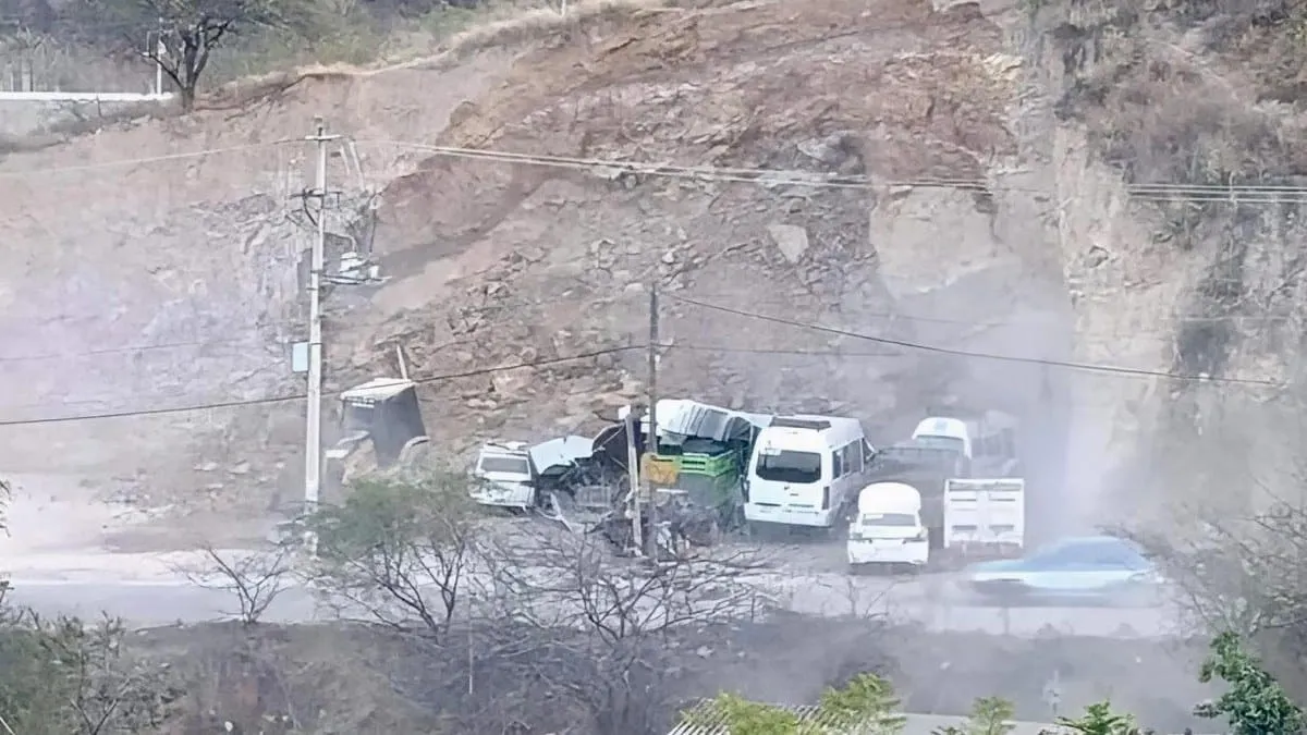 Derrumbe en Tlapa, Guerrero; muere una mujer y hay dos menores atrapados