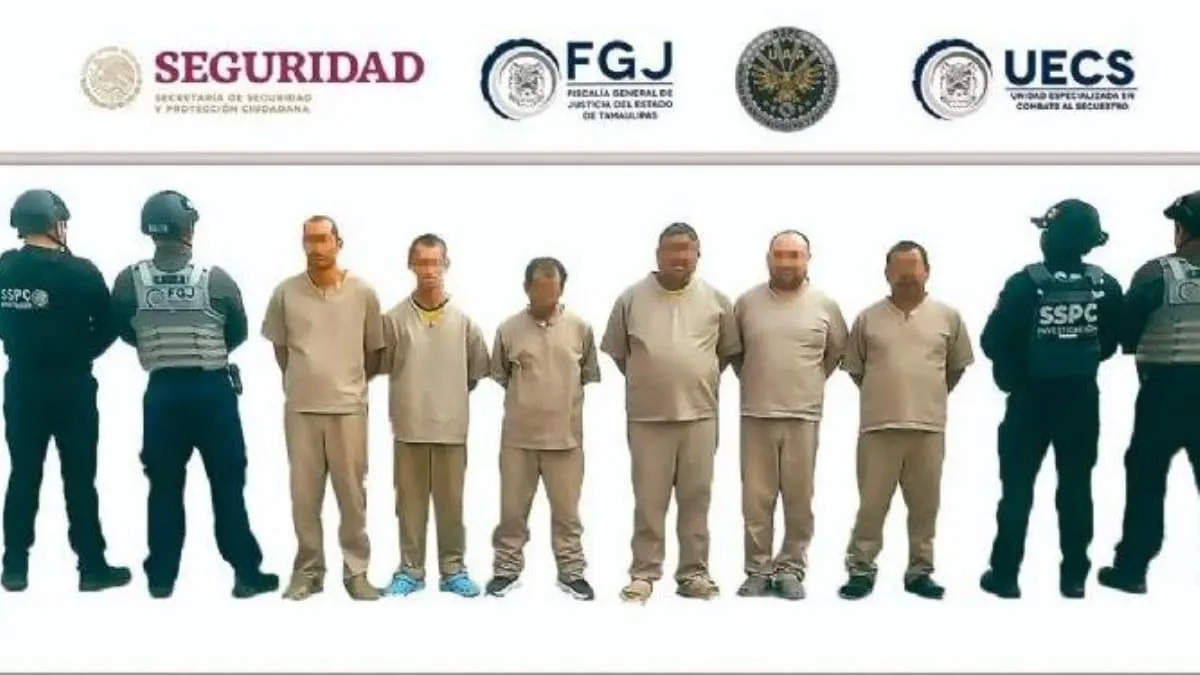 Caen 12 por red de extorsión operada desde penal de Reynosa
