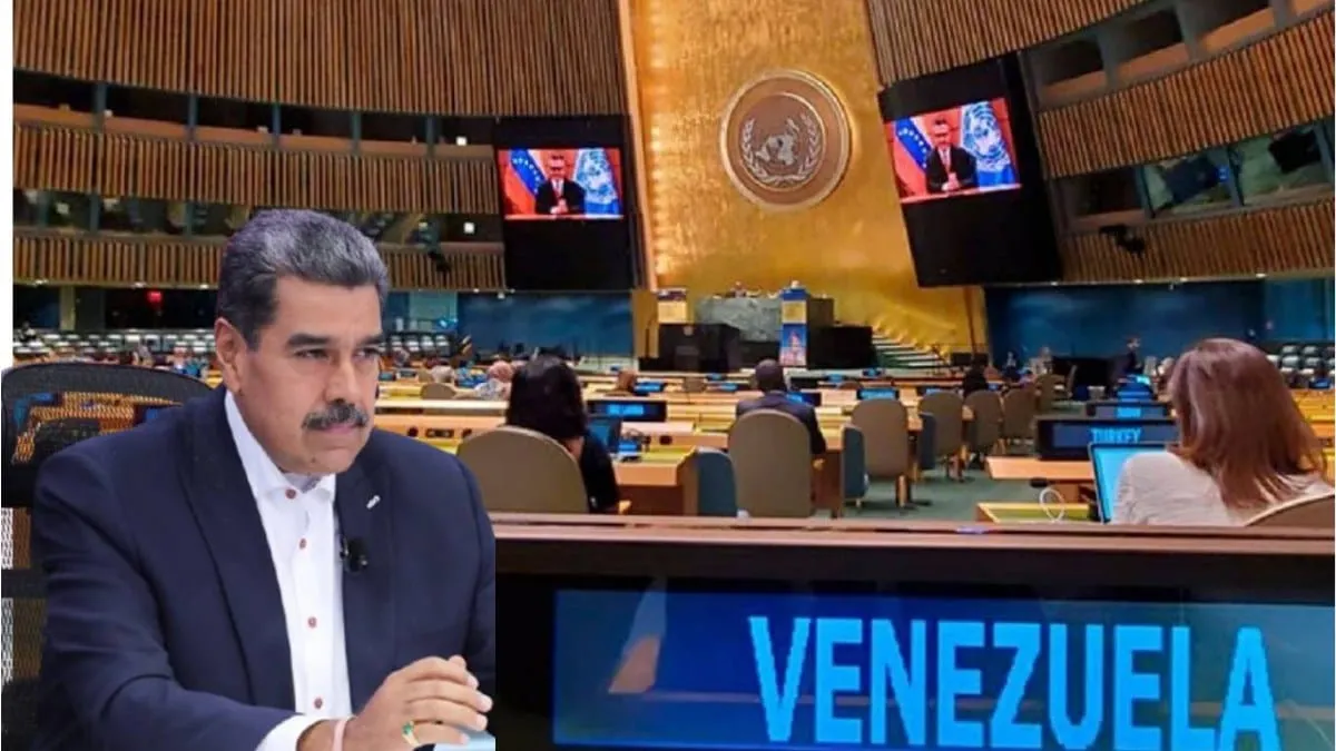 Maduro denuncia amenaza colonial de EU y lleva la crisis petrolera ante la ONU