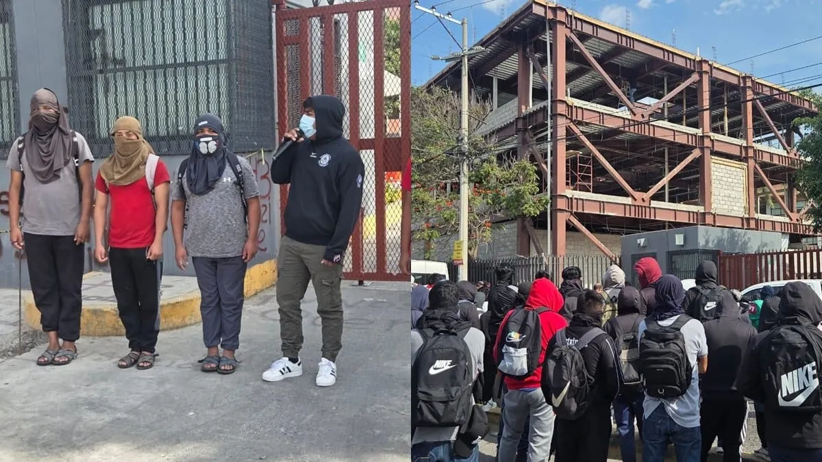 Normalistas de Ayotzinapa protestan en Chilpancingo a 14 años del homicidio de dos estudiantes en el Parador del Marqués