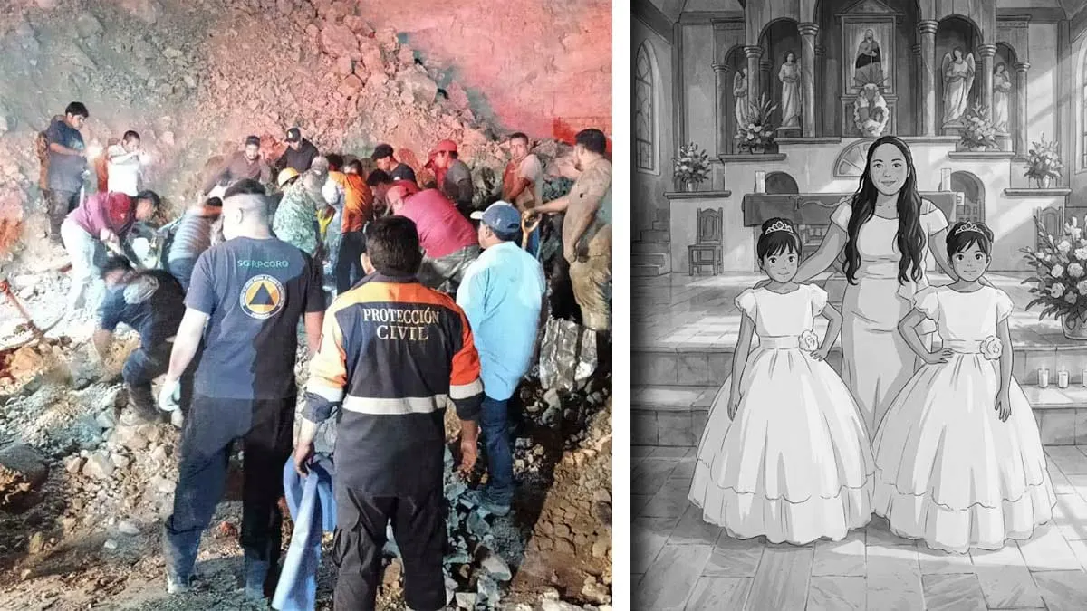 Mueren madre y dos niñas tras deslave que sepultó su vivienda en Tlapa