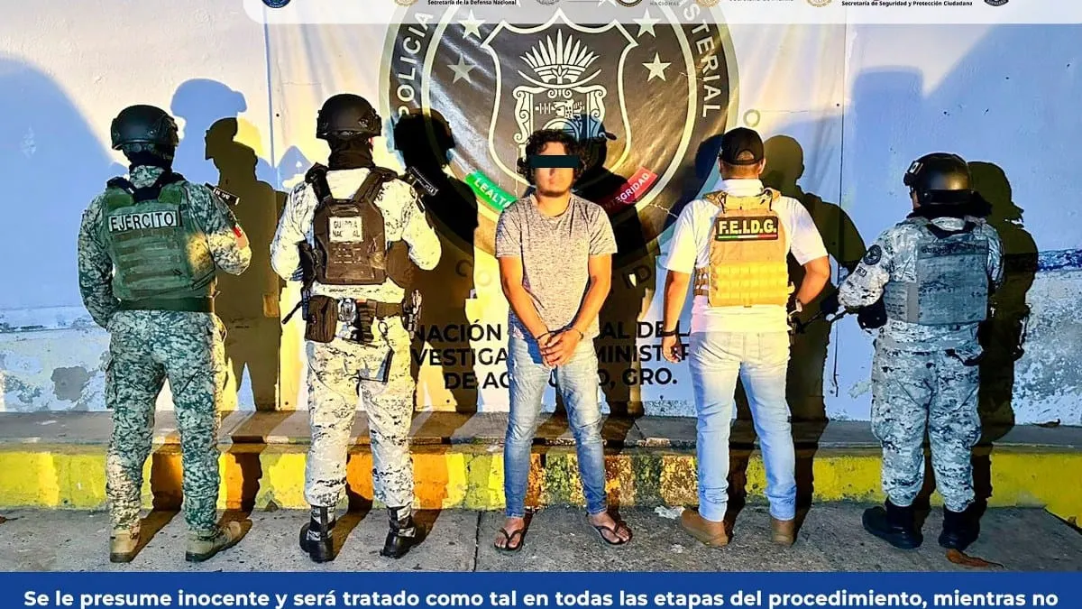 Cae “El Goku”, acusado de homicidio ocurrido en La Mira de Acapulco