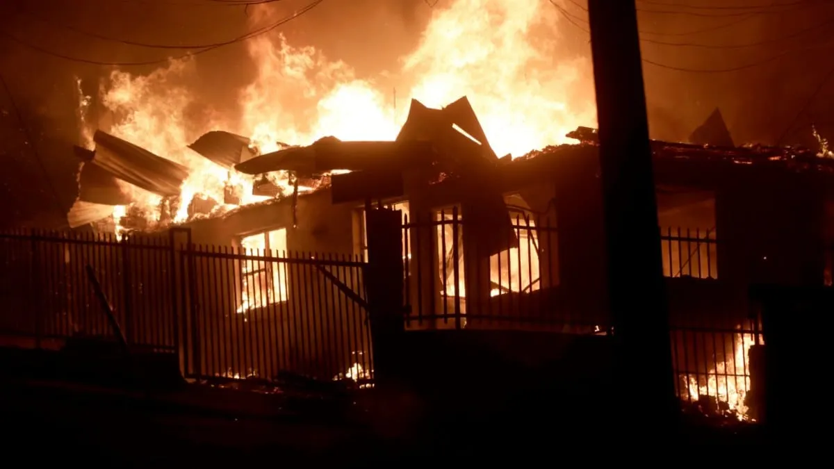 Chile: incendios forestales han cobrado 19 muertos y mil 500 damnificados