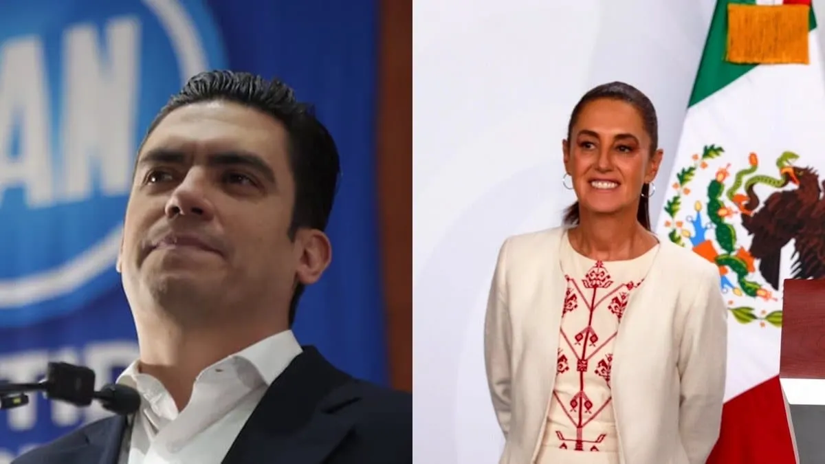 PAN desafía a Sheinbaum: “que se caiga un partido si se financia con crimen organizado”