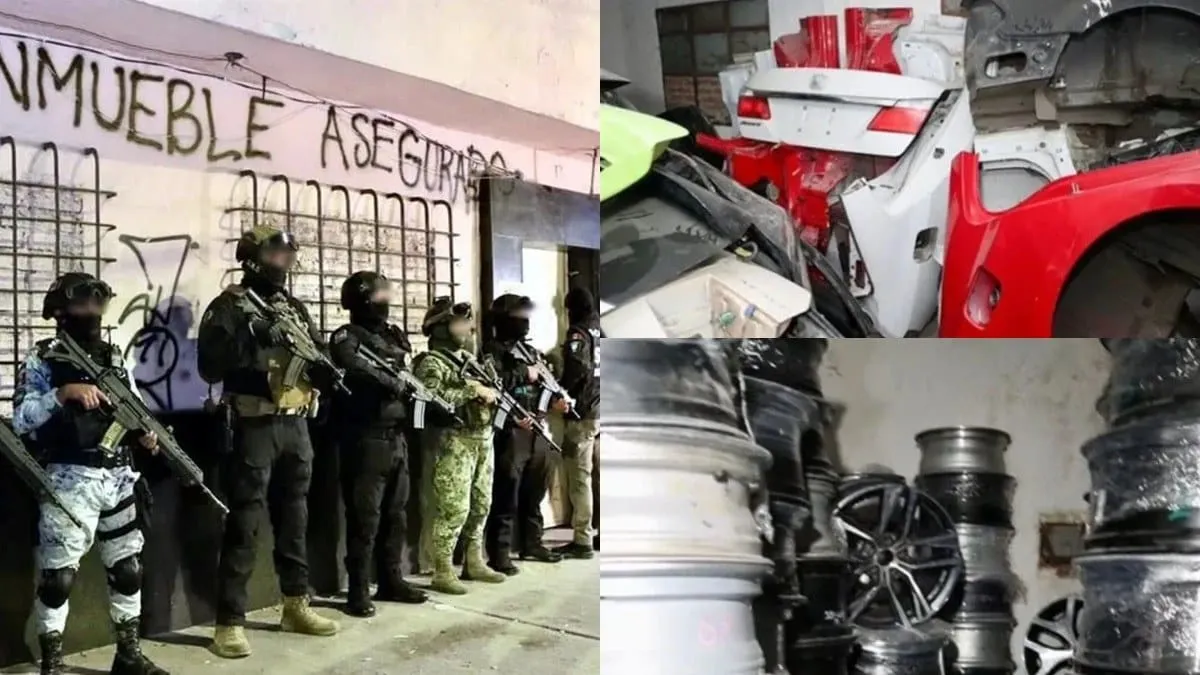Hotel en la Cuauhtémoc operaba como centro de acopio de autopartes presuntamente robadas