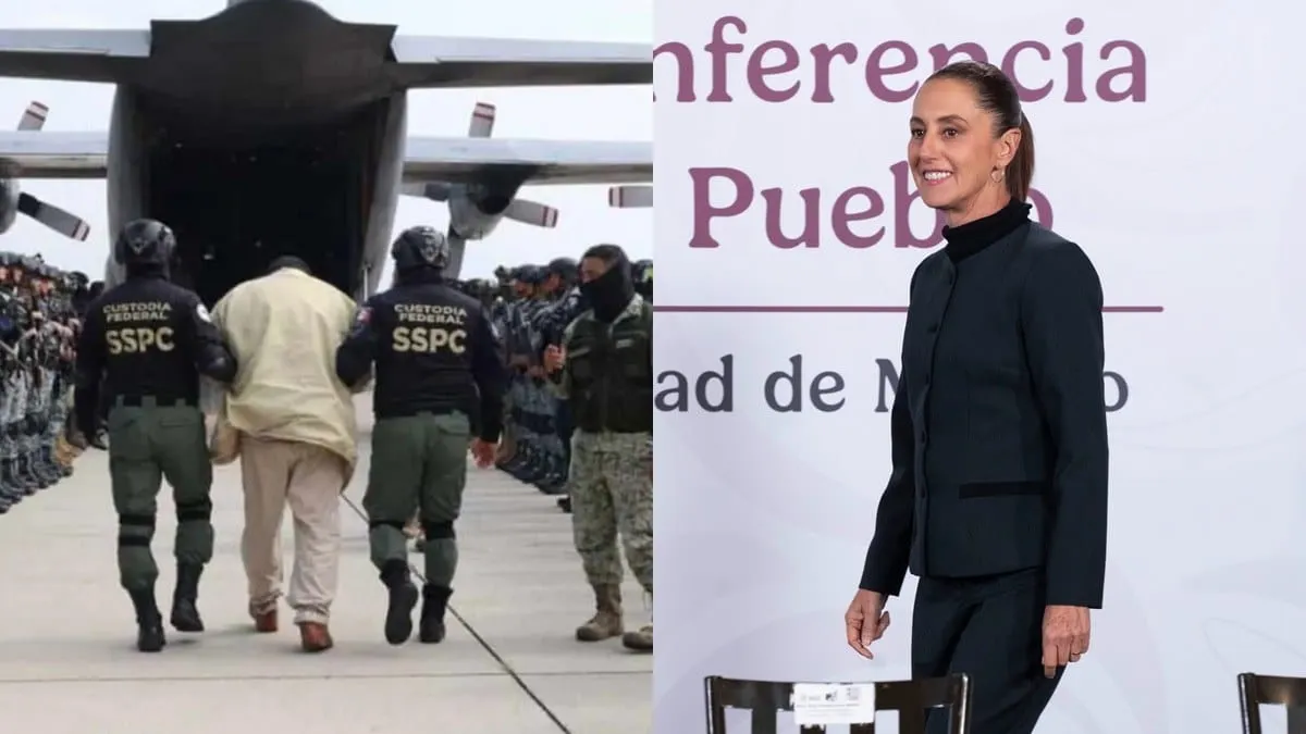 Sheinbaum cede ante EU: traslado de 37 capos a EU fue decisión soberana, dice