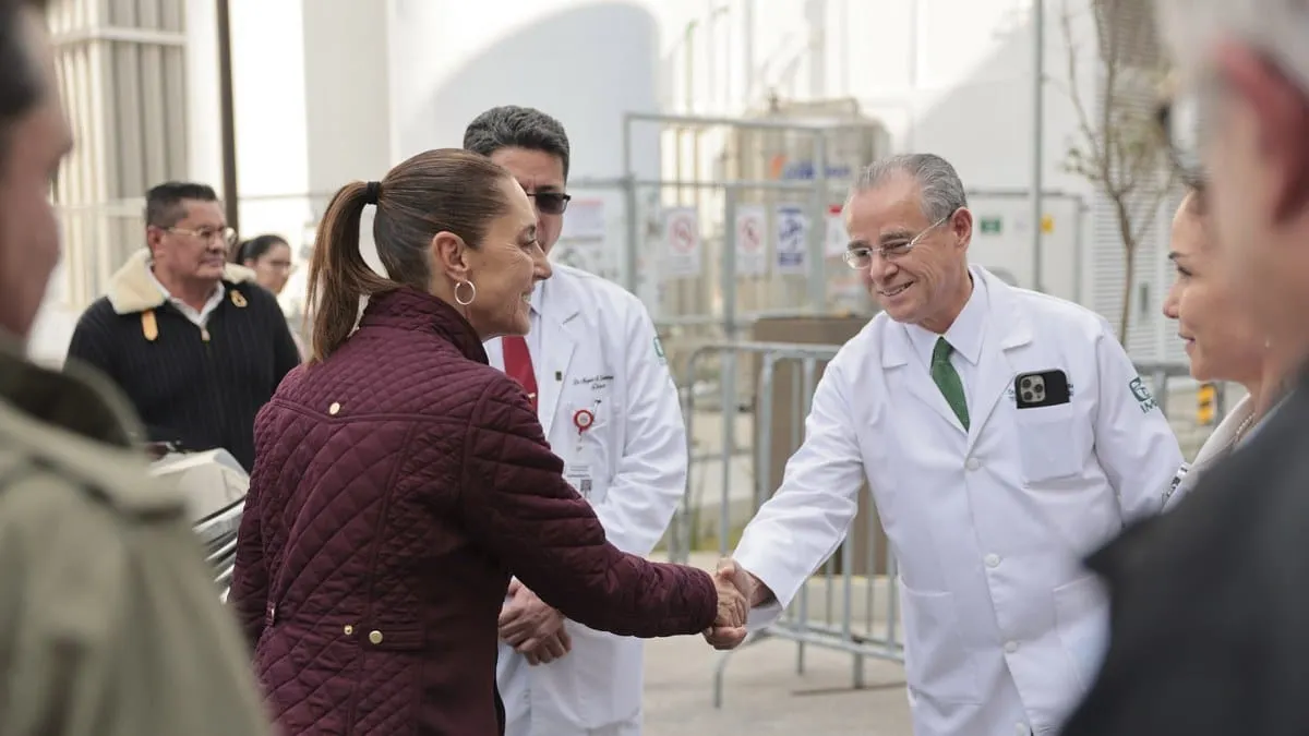 Sheinbaum inaugura hospital del IMSS en Iztapalapa tras años de obras