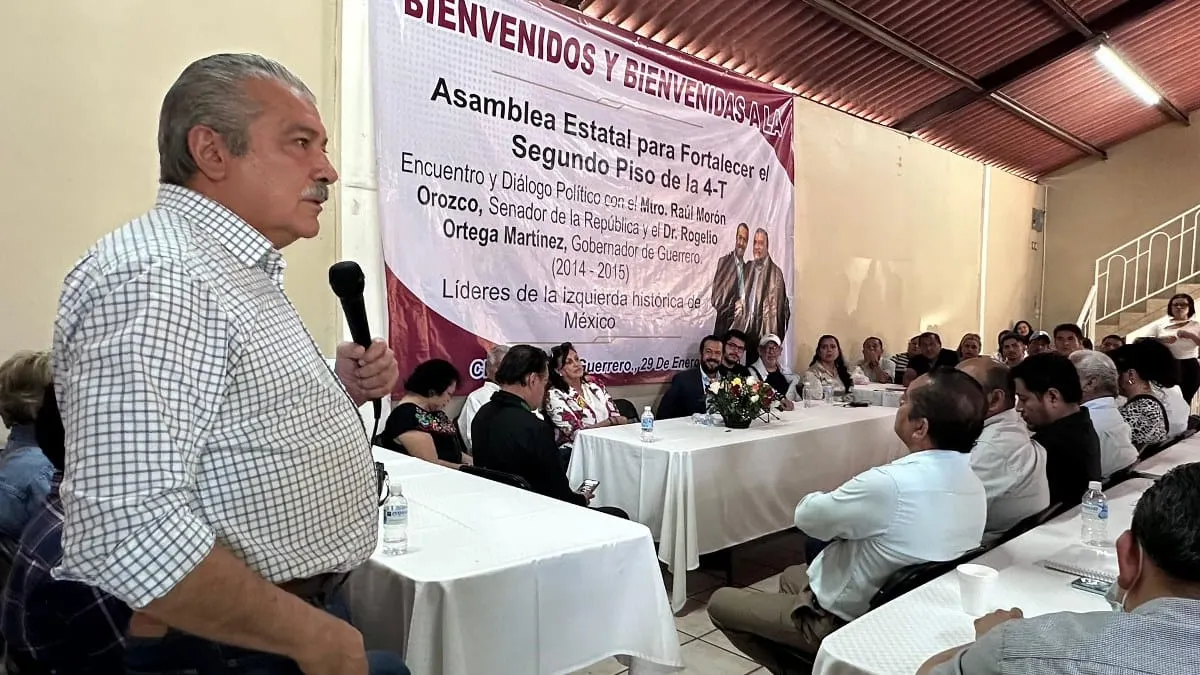 Raúl Morón: 2027 será la consolidación de la Cuarta Transformación