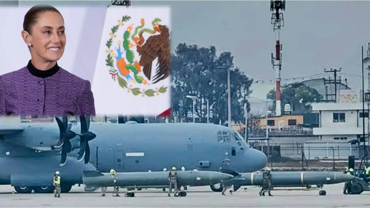 El misterioso aterrizaje de un avión militar de EU en Toluca que Sheinbaum ocultó al Senado