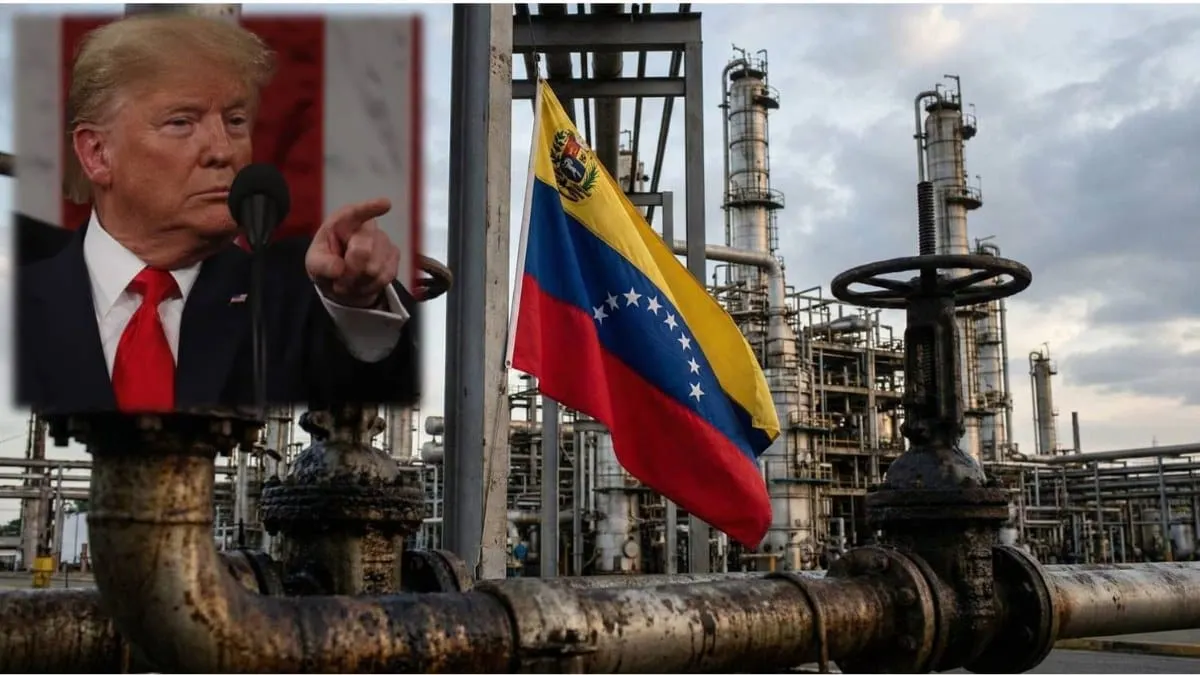 Trump exige control total del petróleo de Venezuela y amenaza con nuevos ataques