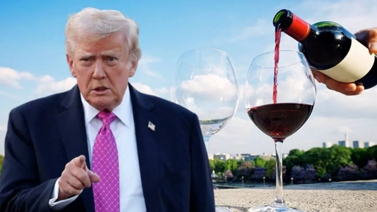 Trump castiga a Francia con aranceles al vino por “no” apoyar su plan sobre Gaza