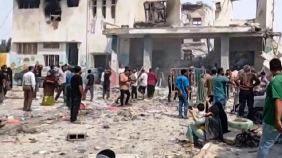 Otras 60 resultaron heridas en un ataque con misiles ocurrido este sábado.