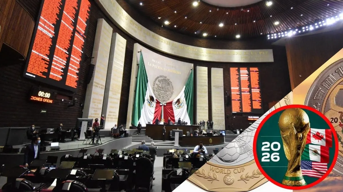Diputados aprueban monedas conmemorativas por el Mundial 2026; serán de oro, plata y bimetálica