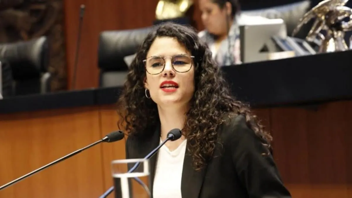 Luisa María Alcalde, presidenta de Morena.