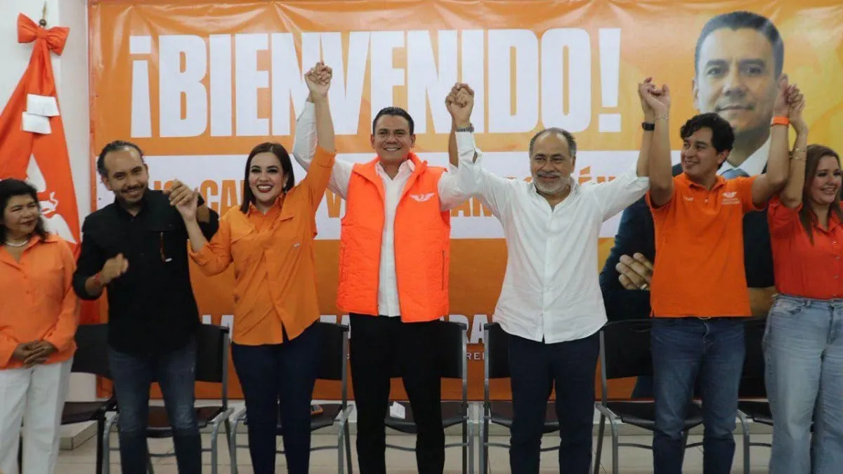 Carlos Villagrán se une a Movimiento Ciudadano para impulsar el proyecto político en Guerrero