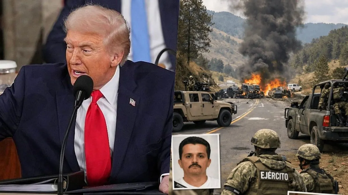 Trump capitaliza muerte de “El Mencho” y refuerza narrativa de guerra hemisférica contra el narco