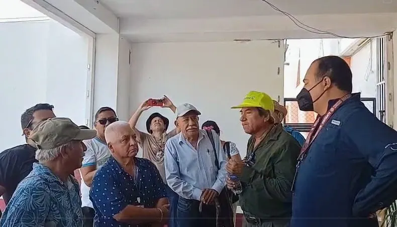 Recorrido de Asipona y Fonatur deja fuera a defensores del Jardín del Puerto en Acapulco