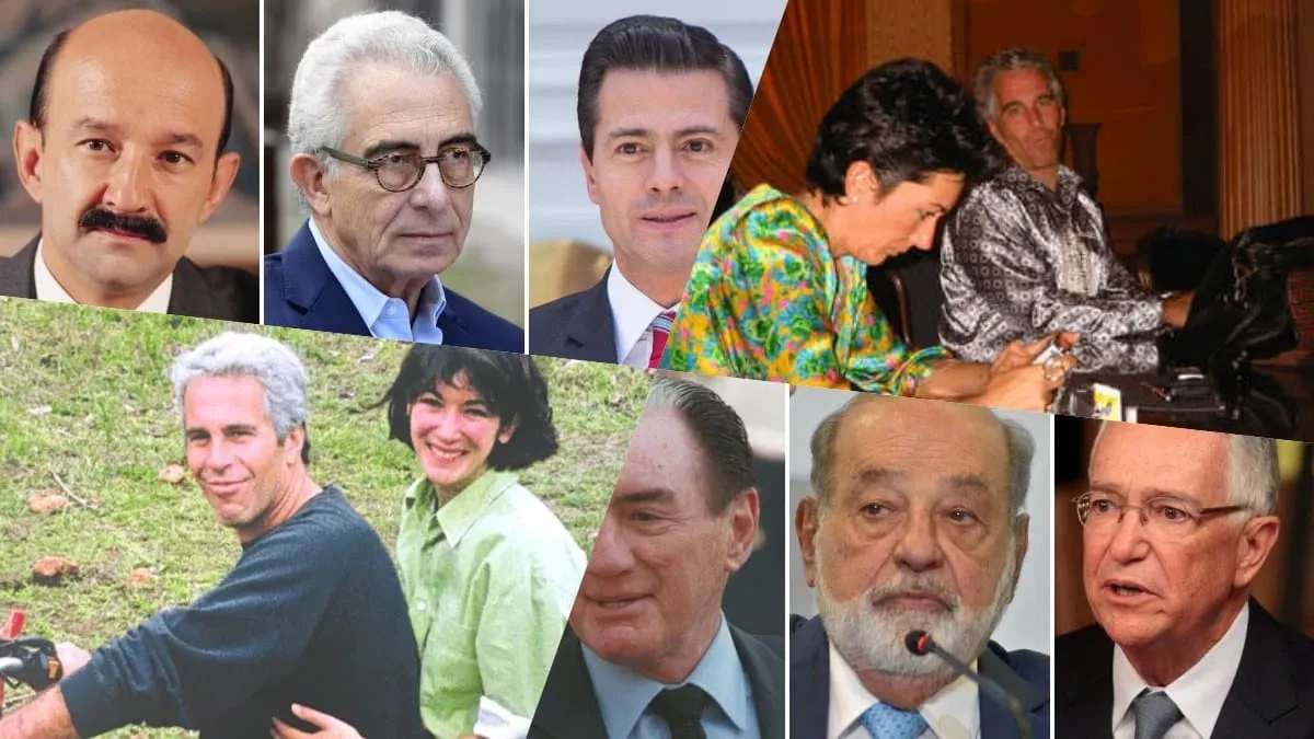 Los nombres de los poderosos mexicanos que sacuden la lista desclasificada de Epstein