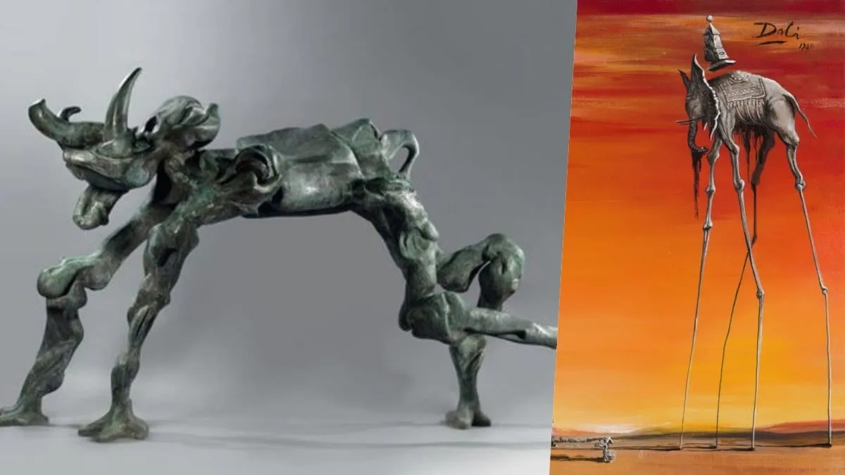 Salvador Dalí, la extravagancia cósmica.