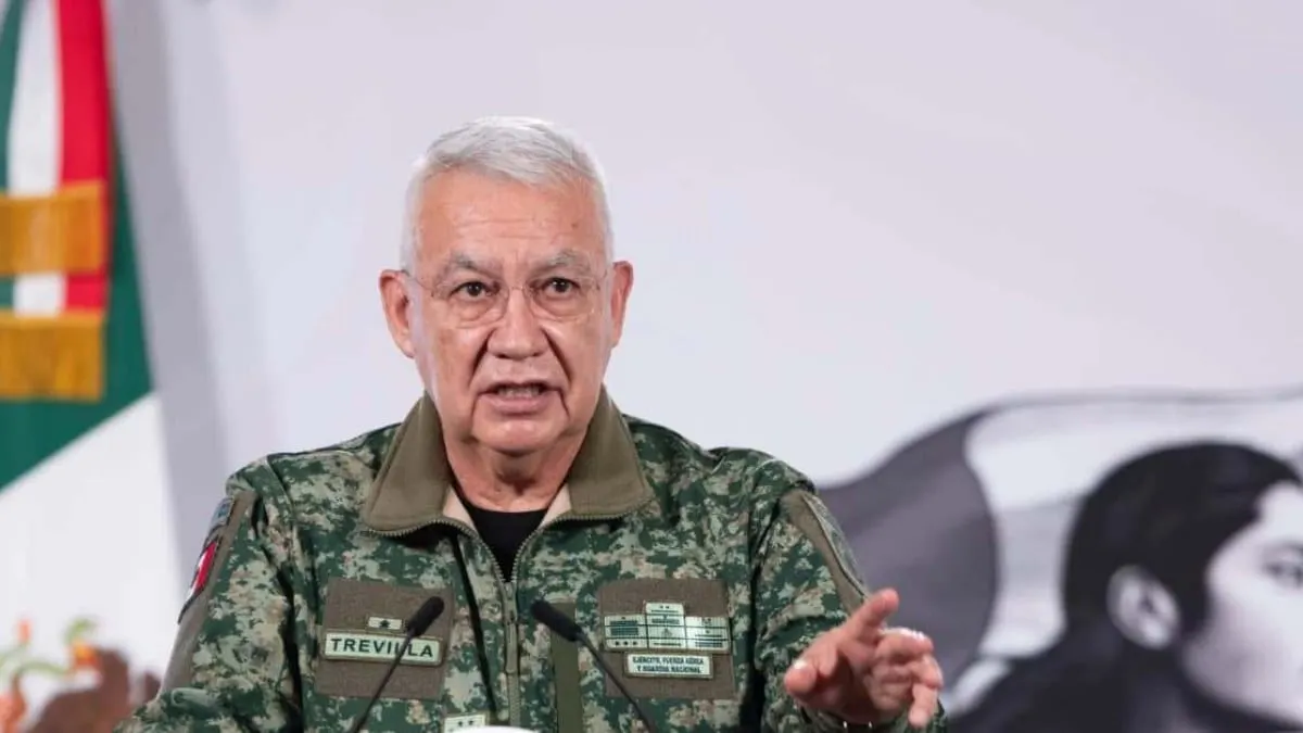 El general Ricardo Trevilla presentó un informe del operativo en Tapalpa.