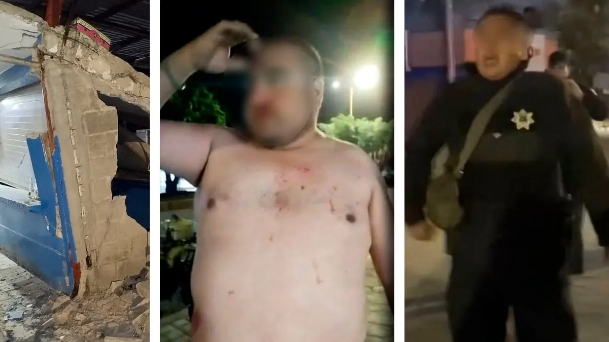 Denuncian destrucción de locales y agresiones contra comerciantes en mercado de Teloloapan