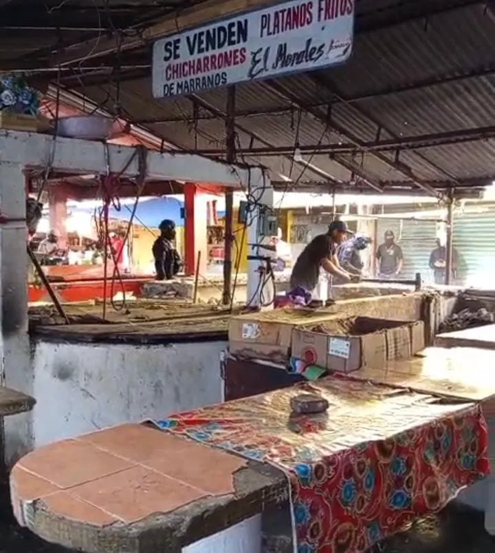 Ayuntamiento de San Marcos demuele más de 50 años de cultura y tradición comercial