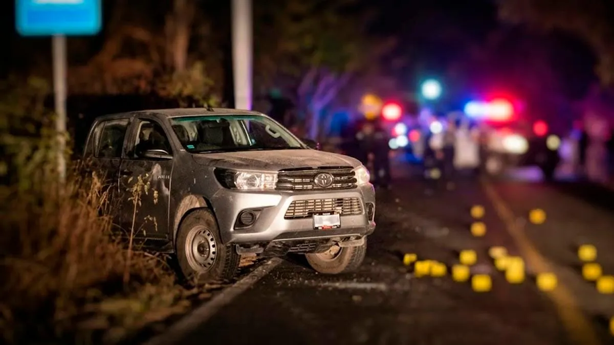 En el lugar se aseguraron más de 40 casquillos de calibres .223 y 7.62.