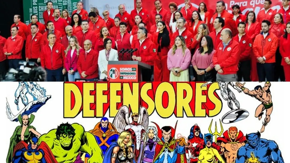  "Defensor de México", el nuevo estreno del PRI.