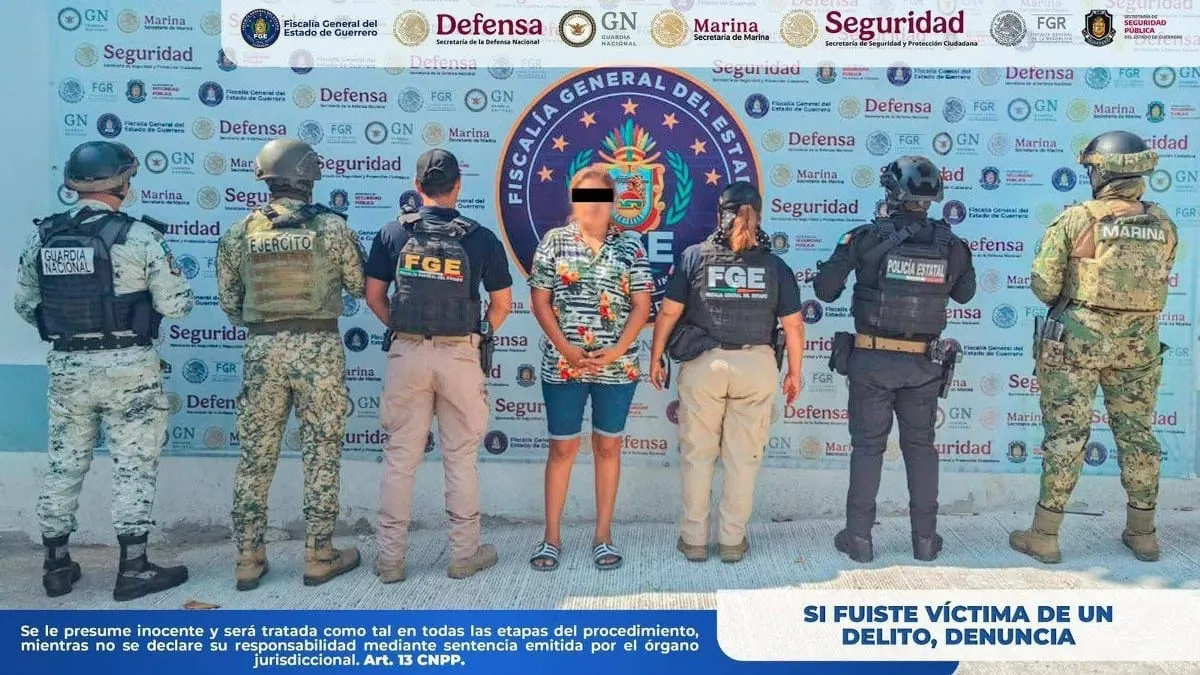 Detienen a mujer por ataque armado contra comandancia ministerial en Acapulco