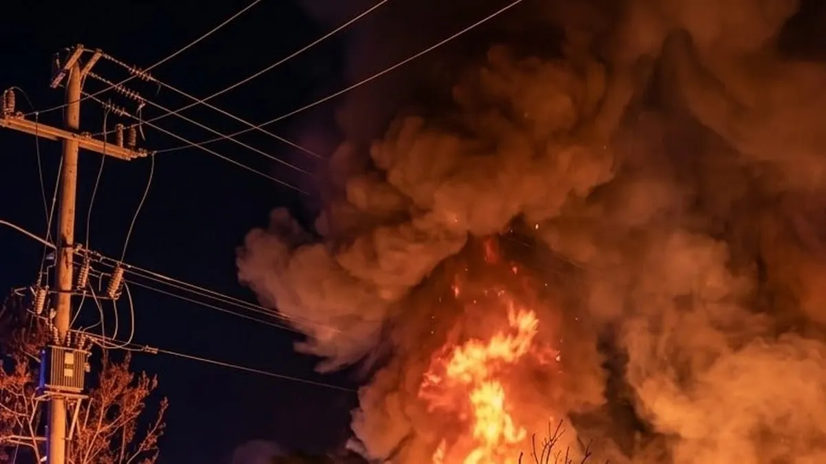 Incendio arrasa vivienda en la Ciudad Industrial de Iguala durante la madrugada