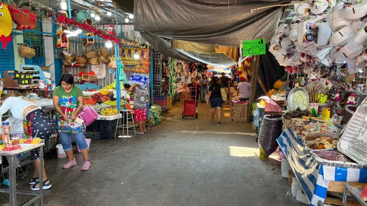 El milagroso "can i help you" del mercado central acapulqueño
