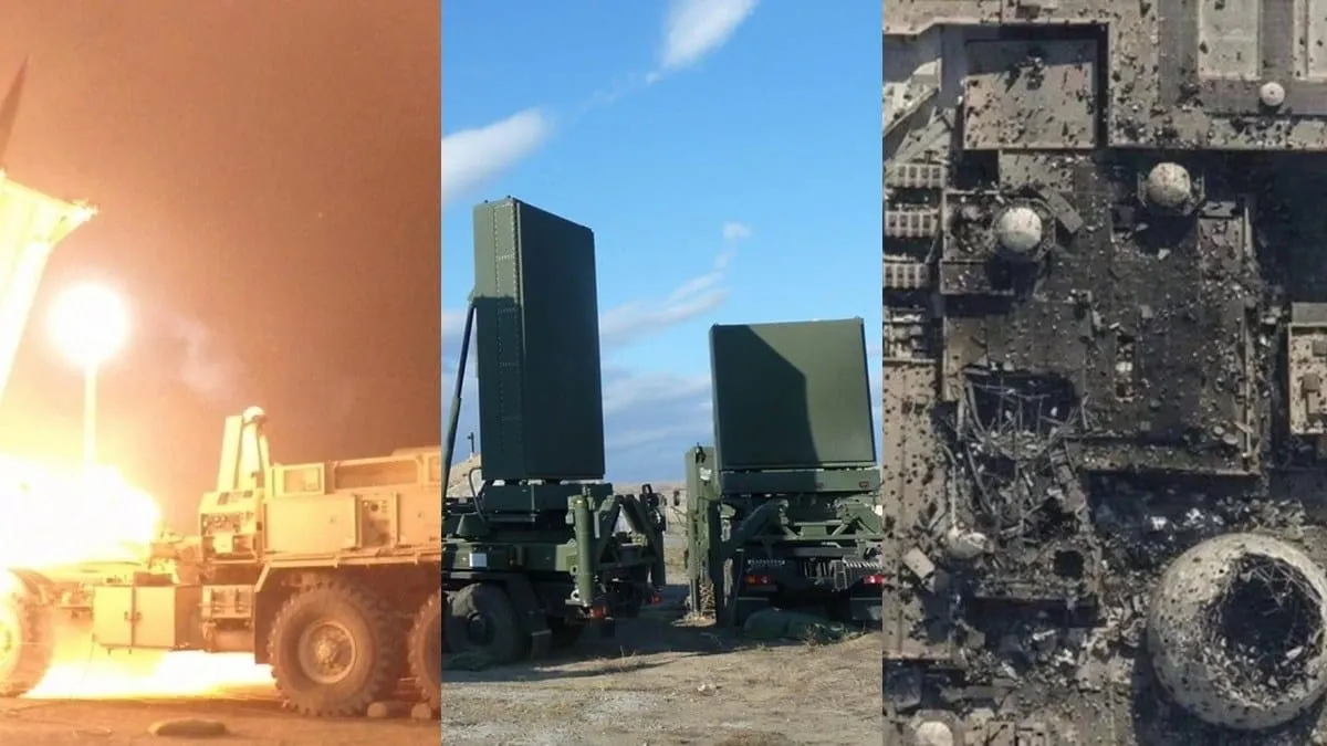 Radares anulados por bombas de Irán.