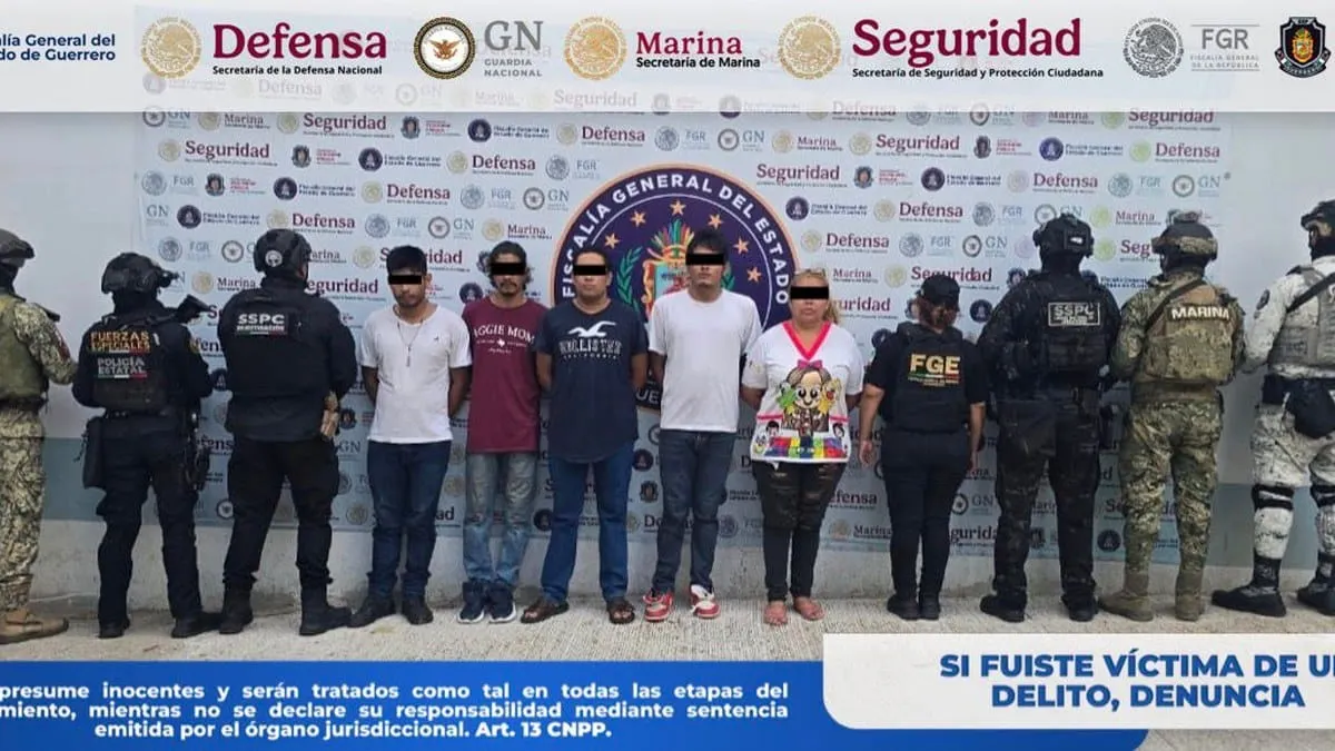 Caen 5 por ataque a urvan en Acapulco que dejó un muerto y 7 heridos