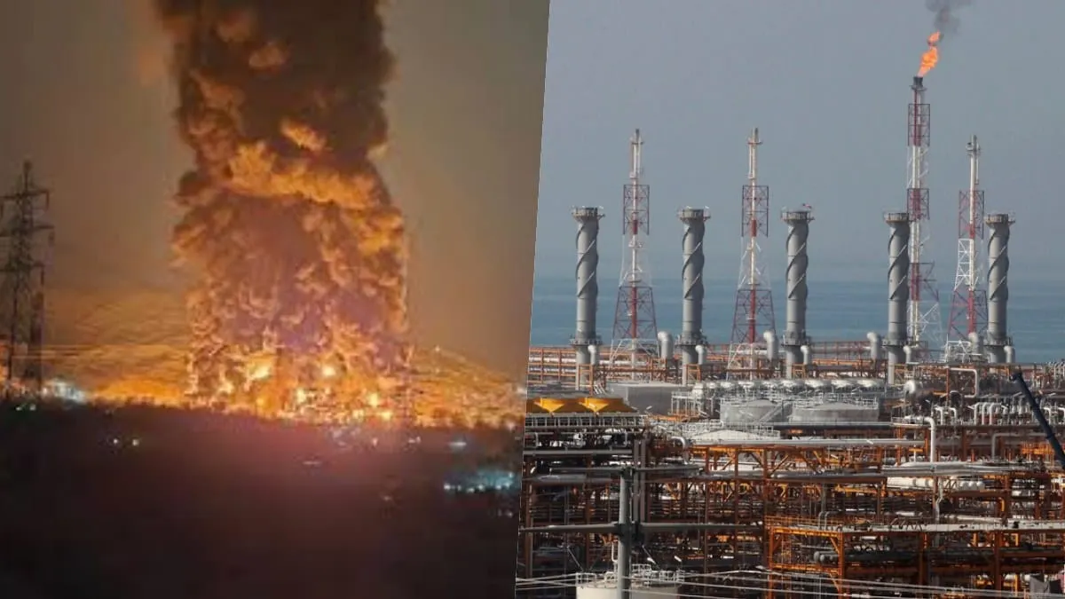 Arde infraestructura petrolera en el Golfo Pérsico.