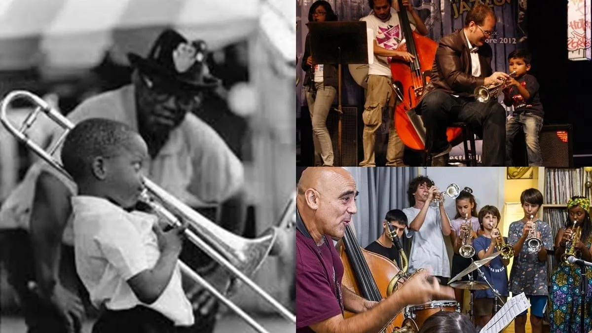 El jazz, al igual que los niños, vive del presente y de la creatividad pura.