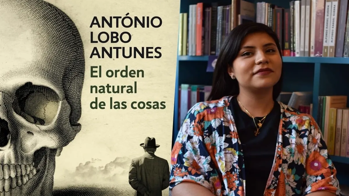 Claudia Sandoval Zamorano y su poemario ganador con título de Lobo Antunes.