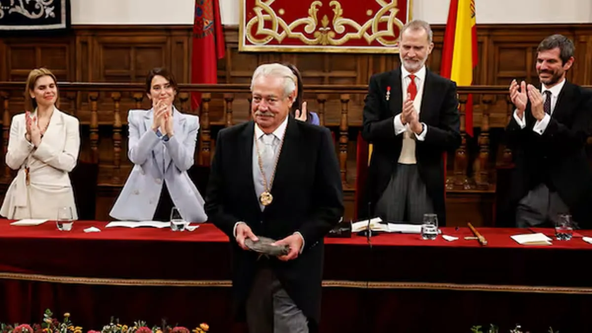 Gonzalo Celorio conquista el Cervantes: "He dedicado toda mi vida a la palabra".