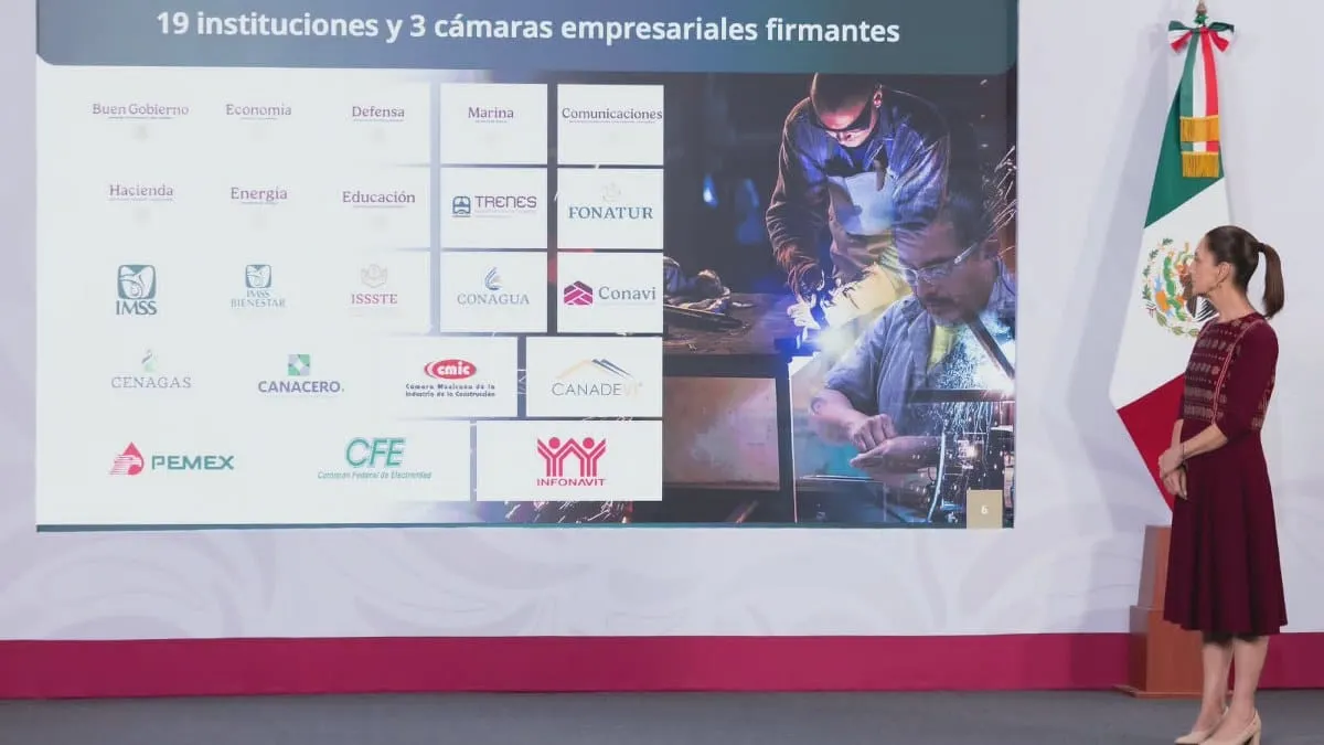 El 'escudo' de Sheinbaum: El plan para blindar el acero mexicano y frenar las importaciones.