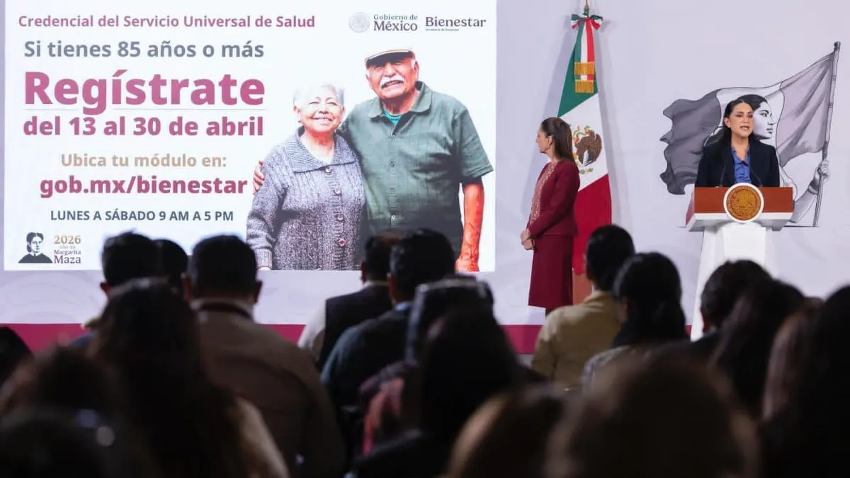 Sheinbaum anunció este martes la creación del Servicio Universal de Salud. 