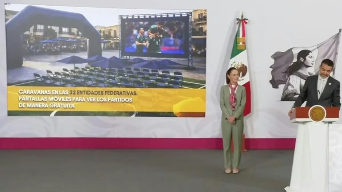 Mundial 2026 podrá verse en todo el país tras acuerdo Sheinbaum-Modelo