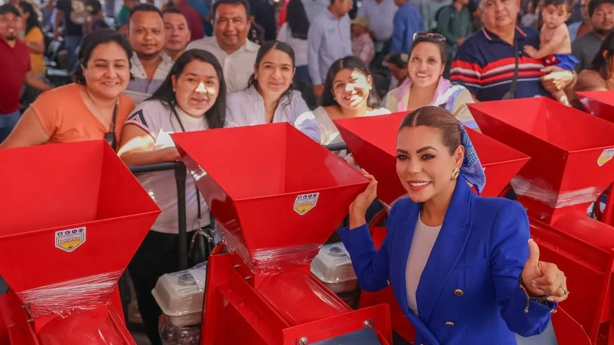 Entrega Evelyn Salgado 66 mdp al campo en Guerrero para frenar alza en la tortilla
