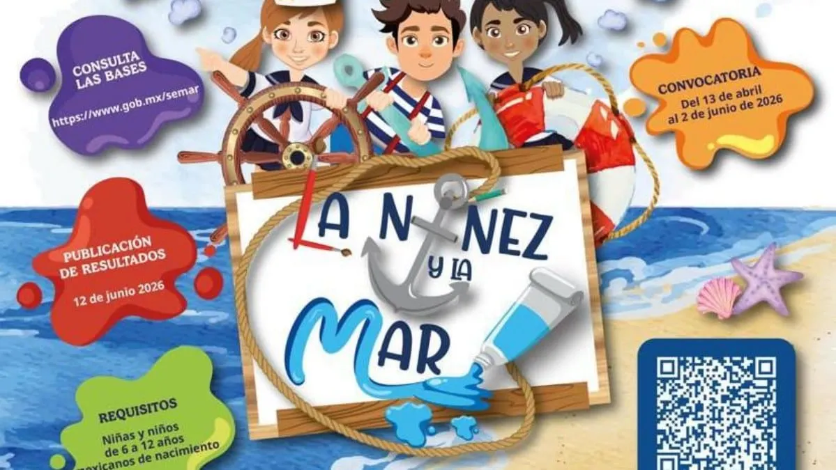 Marina convoca al concurso “La Niñez y la Mar” con registro hasta el 2 de junio