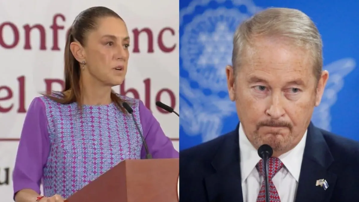 Sheinbaum acusa injerencia de embajador de EU y marca límites diplomáticos