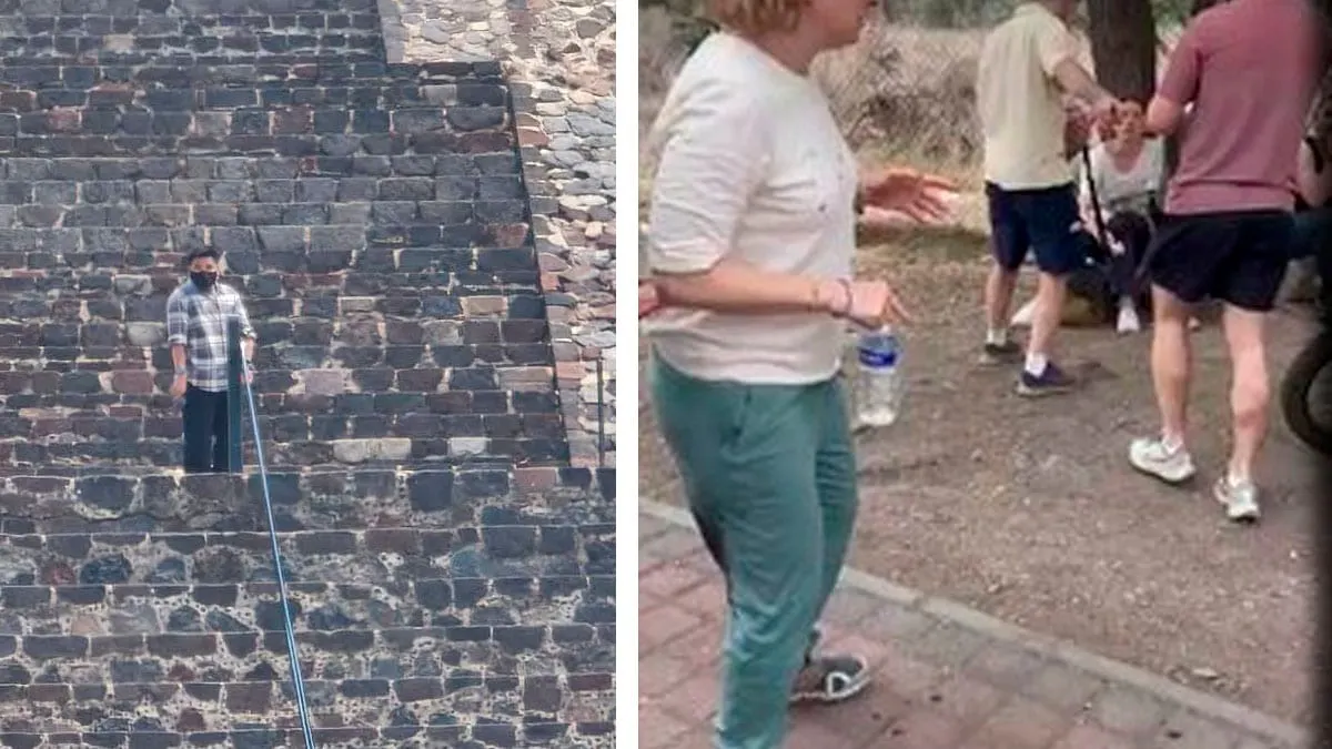 Balacera en Teotihuacán deja 2 muertos; disparan desde la Pirámide de la Luna