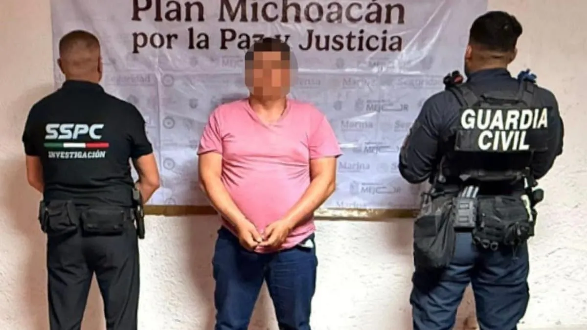 Rafael ‘N’, alias “El Mike”, otro de la red que asesinó al alcalde de Uruapán.