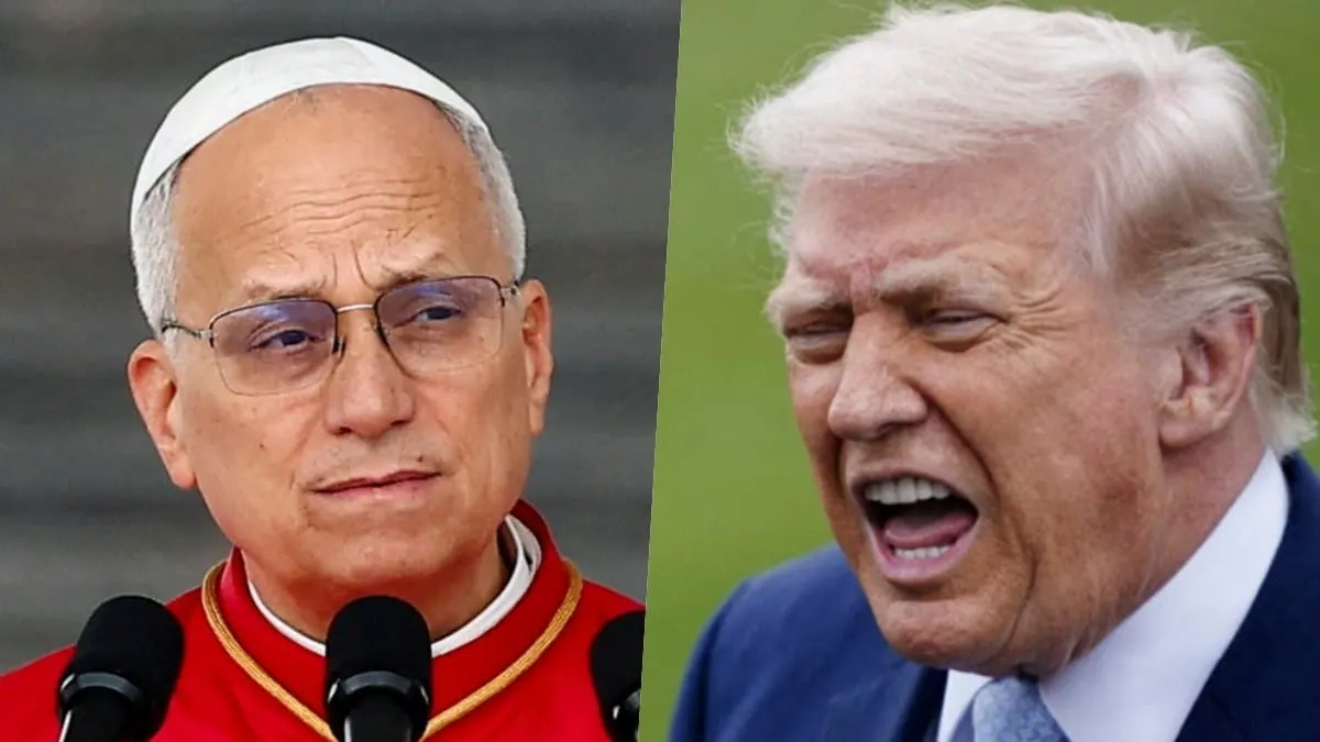 Choque de la iglesia contra el satán blanco.