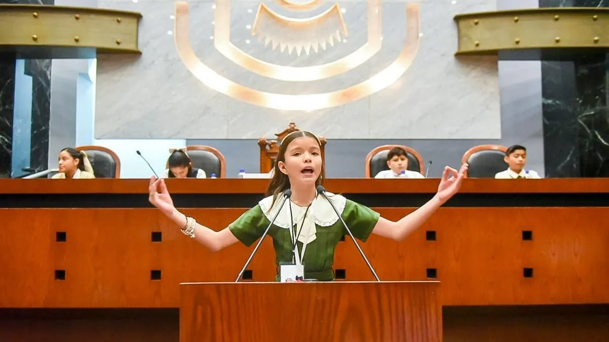 Niñas y niños toman la tribuna en Parlamento Infantil 2026 en el Congreso de Guerrero