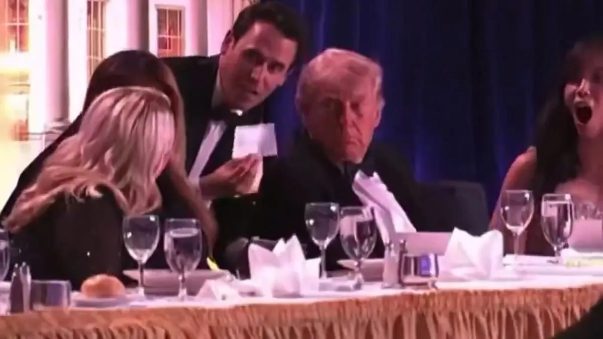 Balazos cerca de Trump desatan caos: evacúan cena oficial y detienen a un sospechoso