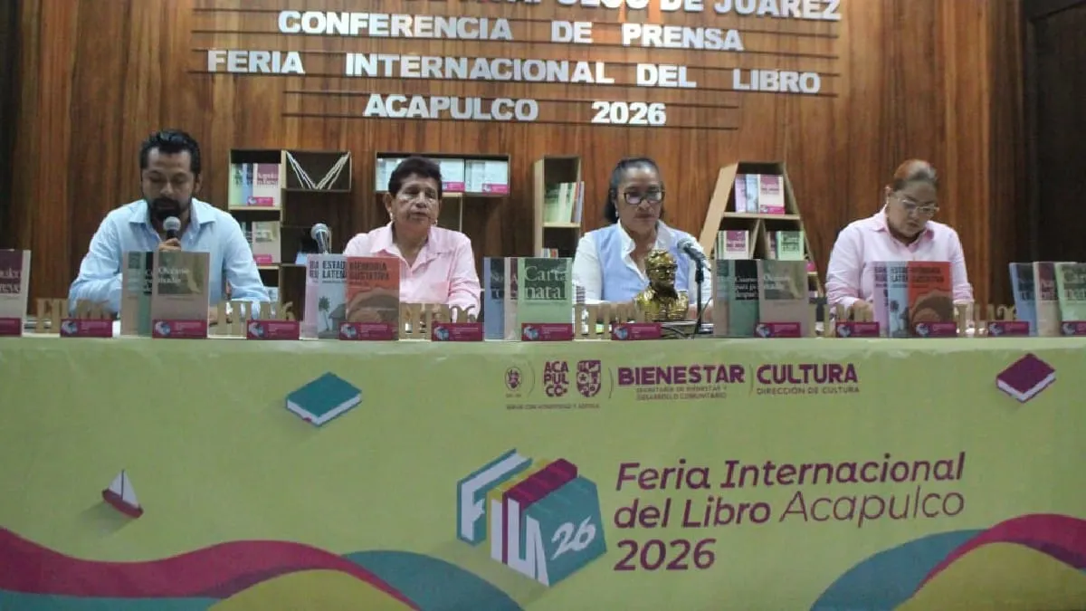 Anuncian la 10° edición de la Feria del Libro en Acapulco